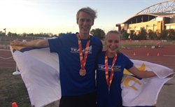 Four medals for track and field athletes