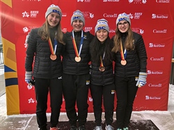 Speed skating team pursuit wins Team BC's first medal at CWG