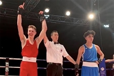 Sims punching for gold at the Canada Winter Games