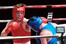 Team BC boxers fighting for medals
