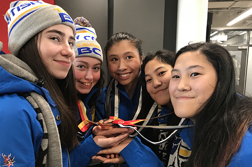 Short Track Speed Skating adds to Team BC's medal total