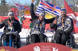 Another podium sweep for para nordic