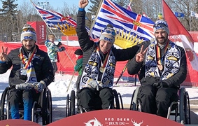 Another podium sweep for para nordic