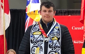 Gamache wins silver for Team BC in archery