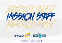 Team BC Mission Staff announced for Niagara 2022 Canada Summer Games
