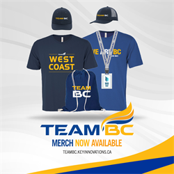 Team BC merch now on sale