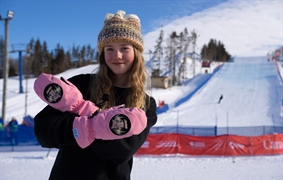 “Pink is powerful” for Whistler snowboarder on a mission to promote sport participation for girls