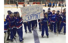 Experience of a lifetime for ringette’s Cichos