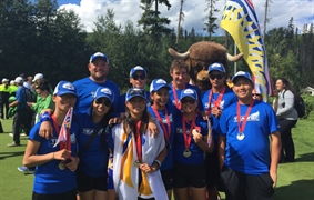 5 medals for Team BC Golf in individual competition